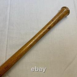 Vtg Derby Made Wood Baseball Bat Player GEG NO. 200 36 Vermont Montan Treated