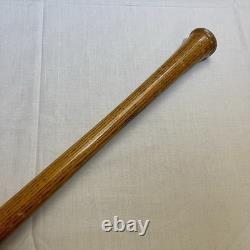 Vtg Derby Made Wood Baseball Bat Player GEG NO. 200 36 Vermont Montan Treated