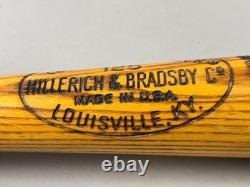 Vtg Detroit Tigers WILLIE HORTON Game Used & Signed S21 Baseball Bat 35 33.2oz