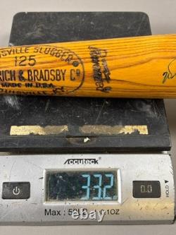 Vtg Detroit Tigers WILLIE HORTON Game Used & Signed S21 Baseball Bat 35 33.2oz