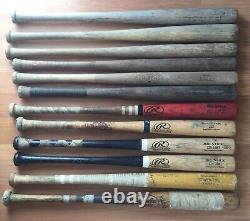 Vtg Draper & Maynard Louisville Slugger Rawling Baseball Softball Bat Lot Of 12