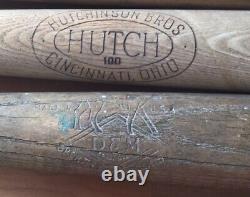 Vtg Draper & Maynard Louisville Slugger Rawling Baseball Softball Bat Lot Of 12