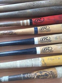 Vtg Draper & Maynard Louisville Slugger Rawling Baseball Softball Bat Lot Of 12