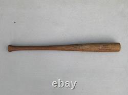 Vtg Eddie Leishman Louisville Slugger Pacific Coast League Baseball Bat Yankees