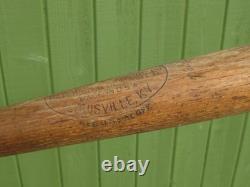 Vtg Eddie Leishman Louisville Slugger Pacific Coast League Baseball Bat Yankees