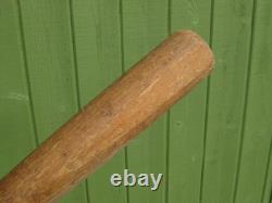 Vtg Eddie Leishman Louisville Slugger Pacific Coast League Baseball Bat Yankees