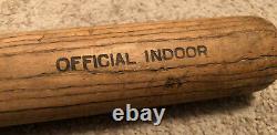 Vtg Favorite Knitting Mills Official Indoor Baseball Bat 34 Cleveland Ohio Rare