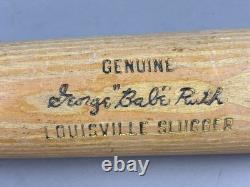 Vtg George Babe Ruth R43 1955-57 Game Used Professional Model Index Baseball Bat Vtg George Babe Ruth R43 1955-57 Game Used Professional Model Index Baseball Bat