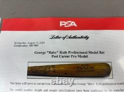 Vtg George Babe Ruth R43 1955-57 Game Used Professional Model Index Baseball Bat Vtg George Babe Ruth R43 1955-57 Game Used Professional Model Index Baseball Bat