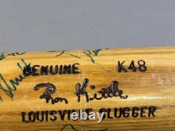 Vtg H&B RON KITTLE Chicago White Sox Game Used K48 Team Signed Baseball Bat EX