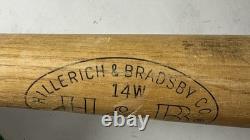 Vtg H&b 14w Carl Yastrzemski Model Safe Hit 33 Inch Retail Bat Red Sox Hof