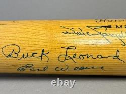 Vtg HANK AARON Model WIlson A1300 Stargell & Leonard Signed Baseball Bat 12D