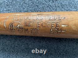 Vtg HLCO Hodge Lumber Co Sluggers Pride Baseball Bat 34 New Knoxville Ohio Rare