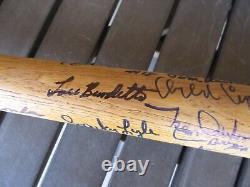 Vtg Hall of Fame & All-Star Player Autographed, Signed Baseball Bat Pete Rose