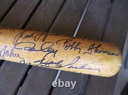 Vtg Hall of Fame & All-Star Player Autographed, Signed Baseball Bat Pete Rose