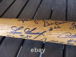 Vtg Hall of Fame & All-Star Player Autographed, Signed Baseball Bat Pete Rose