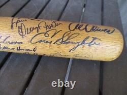 Vtg Hall of Fame & All-Star Player Autographed, Signed Baseball Bat Pete Rose