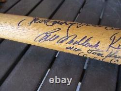 Vtg Hall of Fame & All-Star Player Autographed, Signed Baseball Bat Pete Rose