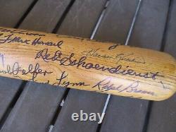 Vtg Hall of Fame & All-Star Player Autographed, Signed Baseball Bat Pete Rose