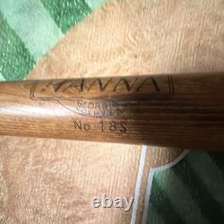 Vtg Hanna Athens GA World Series Old Style Wooden Baseball Bat No. 183