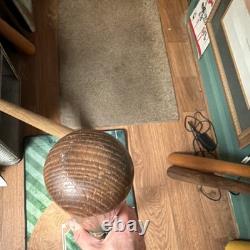 Vtg Hanna Athens GA World Series Old Style Wooden Baseball Bat No. 183