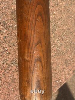 Vtg Hanna Wood Semi Pro #50 RUTH STYLE Baseball Bat 34 Vtg Hanna Wood Semi Pro #50 RUTH STYLE Baseball Bat 34