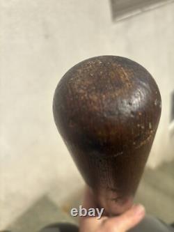 Vtg Hanna Wood Semi Pro #50 RUTH STYLE Baseball Bat 34 Vtg Hanna Wood Semi Pro #50 RUTH STYLE Baseball Bat 34