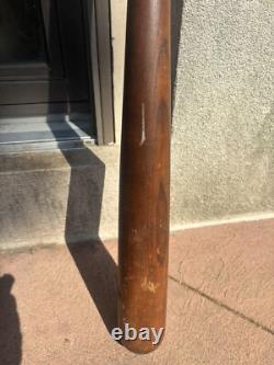Vtg Hanna Wood Semi Pro #50 RUTH STYLE Baseball Bat 34 Vtg Hanna Wood Semi Pro #50 RUTH STYLE Baseball Bat 34