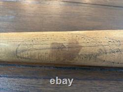 Vtg Henry (hank) Aaron Baseball Bat Louisville Slugger Hillerich & Bradsby Ha2