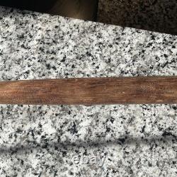 Vtg Hillerich & Bradsby Hickory Wood Baseball Bat No 52 33 Louisville Slugger Vtg Hillerich & Bradsby Hickory Wood Baseball Bat No 52 33 Louisville Slugger