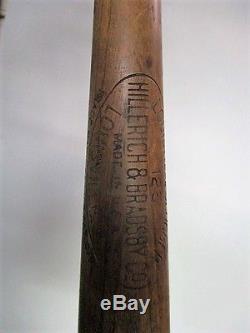 Vtg Joe Cronin Hillerich & Bradsby Louisville Slugger Wood Baseball Bat 125 32