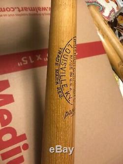 Vtg Lou Gehrig 125 L. G. S. 33 Louisville Slugger Baseball Bat Hillerich Bradsby