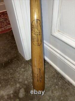 Vtg Louisville Slugger 180 Mickey Mantle Model Grand Slam Wood Baseball Bat 31