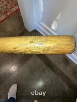 Vtg Louisville Slugger 180 Mickey Mantle Model Grand Slam Wood Baseball Bat 31