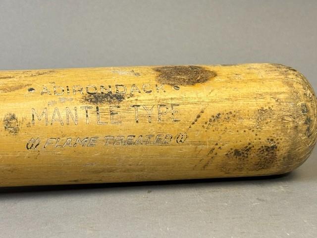 Vtg Mickey Mantle Type Pro Index Adirondack 302 Wood Baseball Bat 34 29oz 11d