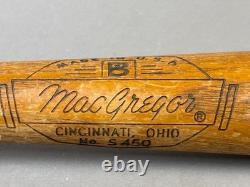 Vtg MacGregor AL KALINE Model S450 Detroit Tigers Wood Baseball Bat 34 31oz 6F