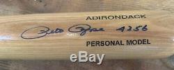 Vtg PETE ROSE 4256 Signed ADIRONDACK Personal Model 34 Wood Baseball Bat PSA