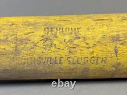 Vtg ROGER MARIS Orig H&B 125 60s 52oz LEAD WEIGHTED Wood Baseball Bat 33 14F