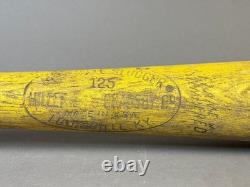 Vtg ROGER MARIS Orig H&B 125 60s 52oz LEAD WEIGHTED Wood Baseball Bat 33 14F