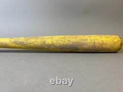 Vtg ROGER MARIS Orig H&B 125 60s 52oz LEAD WEIGHTED Wood Baseball Bat 33 14F