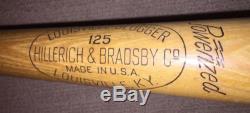 Vtg Rare 1950s NOS Gil McDougald Louisville Slugger 35 Baseball Bat 5xWS Champ