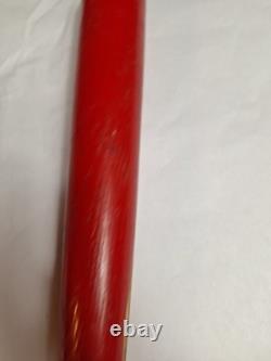 Vtg Rawlings Adirondack Chiefs Neil Smith #90 Baseball Bat 34 Pro Ring Red Wood
