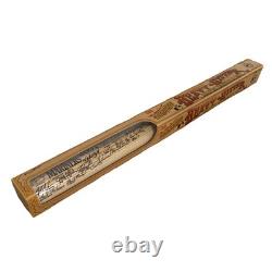 Vtg Seattle Mariners Baseball Bat Heavy Hitter Carved Signatures 2001 Team