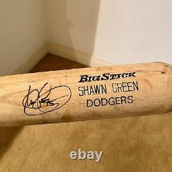 Vtg Shawn Green Dodgers Autographed Rawlings Baseball Bat Sports Memorabilia