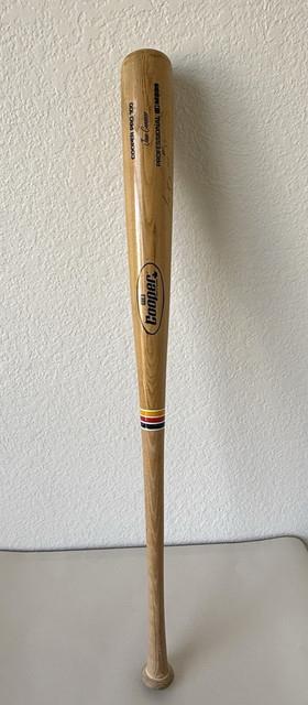 Vtg Signed, Game Used Jose Conseco Cooper Pro 100 Baseball Bat Texas Rangers