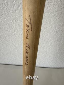 Vtg Signed, Game Used Jose Conseco Cooper Pro 100 Baseball Bat Texas Rangers