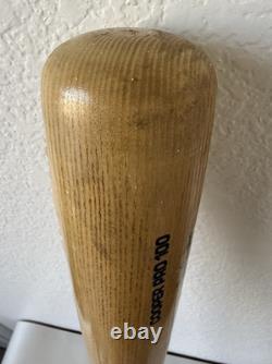 Vtg Signed, Game Used Jose Conseco Cooper Pro 100 Baseball Bat Texas Rangers