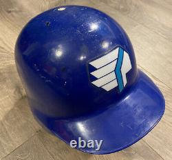 Vtg Syracuse Chiefs Game Used Batting Helmet Blue Jays 90s Milb Minor MLB