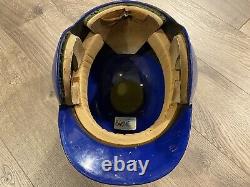 Vtg Syracuse Chiefs Game Used Batting Helmet Blue Jays 90s Milb Minor MLB