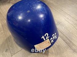 Vtg Syracuse Chiefs Game Used Batting Helmet Blue Jays 90s Milb Minor MLB